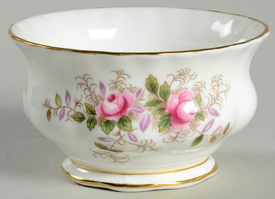 Lavender Rose Mini Open Sugar Bowl by Royal Albert-1