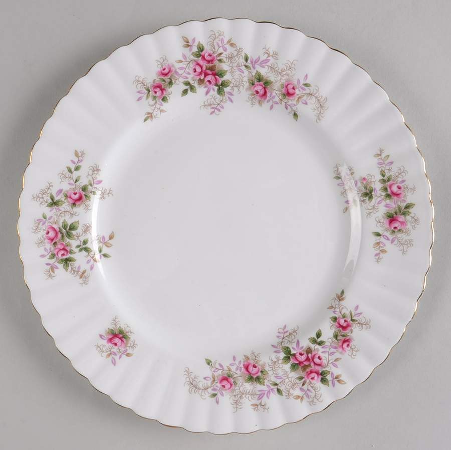 Lavender Rose Luncheon Plate by Royal Albert-1