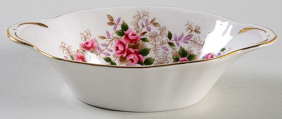 Lavender Rose 5" Oval Sweet Meat Dish by Royal Albert-1