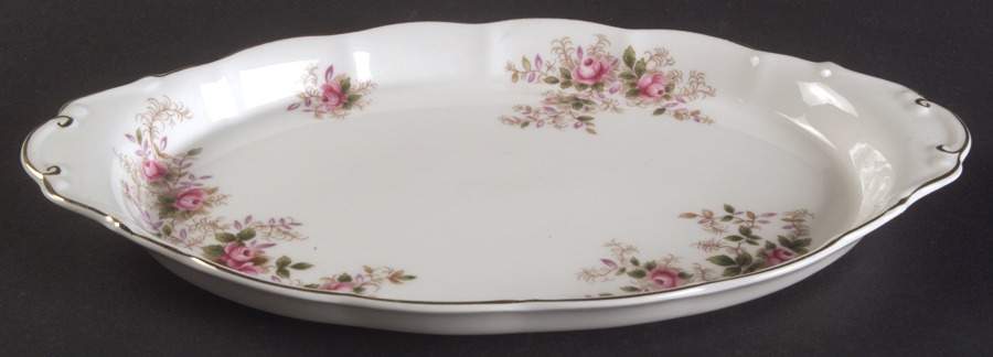 Lavender Rose Tray for Creamer & Open Sugar by Royal Albert-1