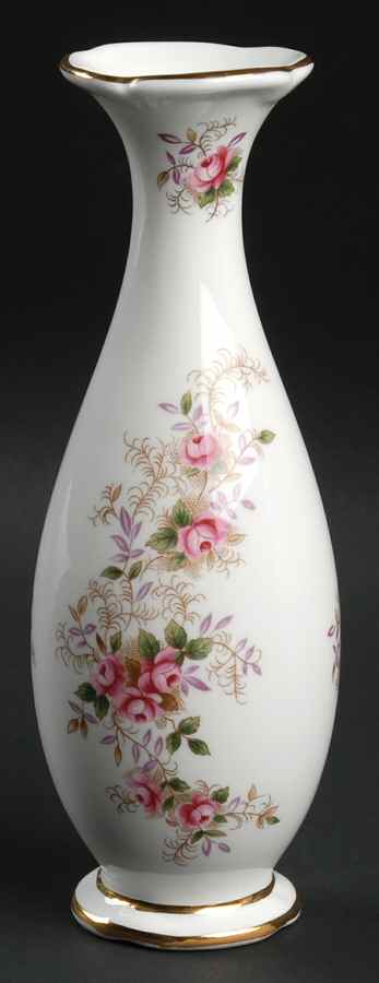 Lavender Rose 7" Bud Vase by Royal Albert-1