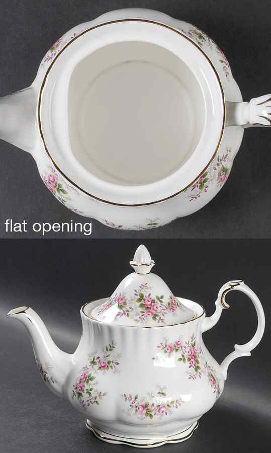 Lavender Rose Teapot & Lid by Royal Albert-1