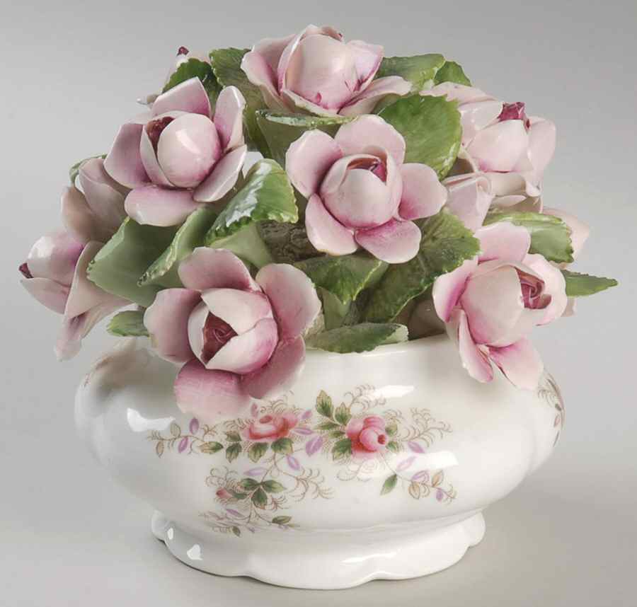 Lavender Rose Floral Cluster by Royal Albert-1