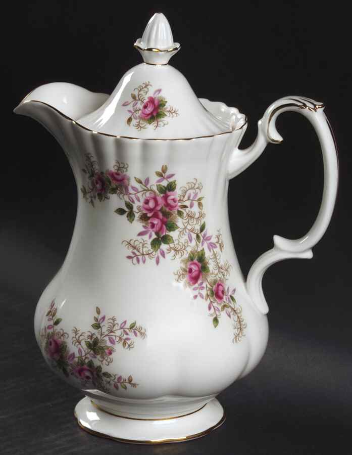 Lavender Rose Hot Water Jug & Lid by Royal Albert-1