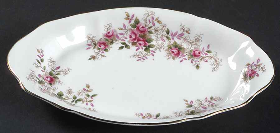 Lavender Rose Tray for Mini Creamer & Open Sugar by Royal Albert-1