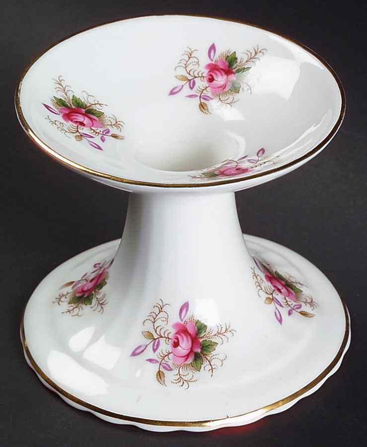 Lavender Rose 2" Candlestick by Royal Albert-1