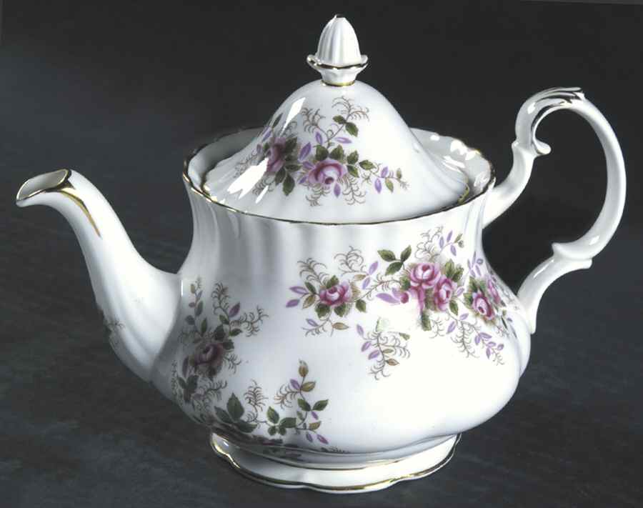 Lavender Rose Mini Teapot & Lid by Royal Albert-1
