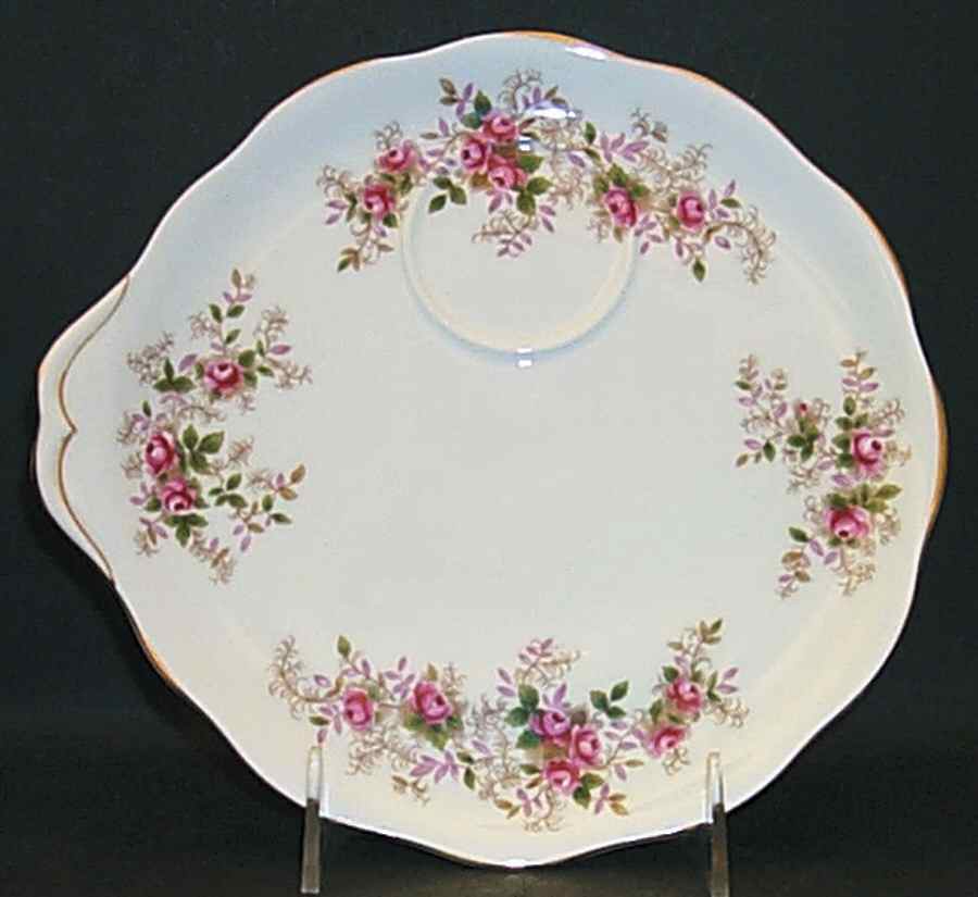 Lavender Rose Snack Plate by Royal Albert-1