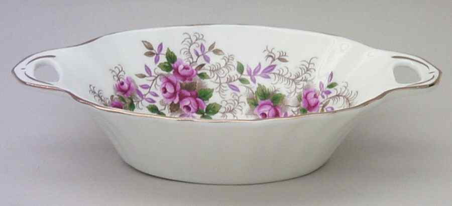 Lavender Rose 5" Oval Sweet Meat Dish by Royal Albert-1
