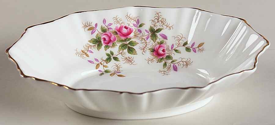 Lavender Rose 5" Oval Sweet Meat Dish by Royal Albert-1