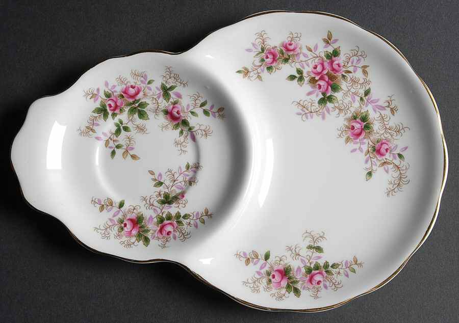 Lavender Rose Plate for Dessert Plate & Cup Set by Royal Albert-1
