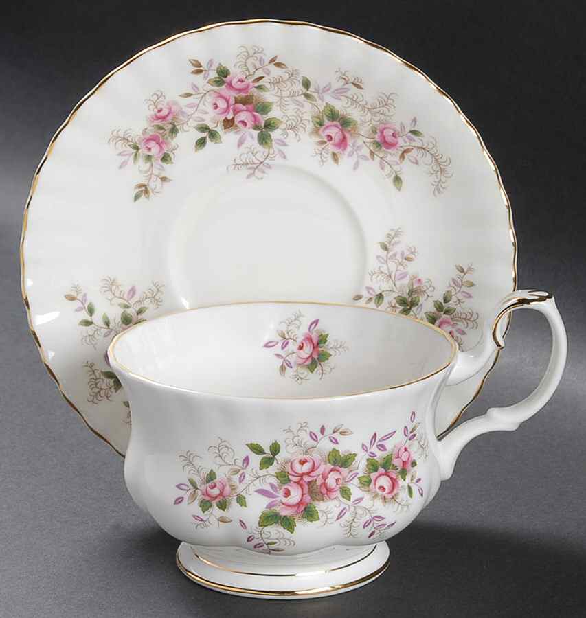 Lavender Rose Breakfast Cup & Saucer Set by Royal Albert-1