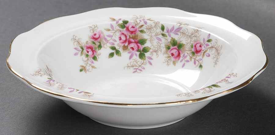 Lavender Rose Rim Cereal Bowl by Royal Albert-1