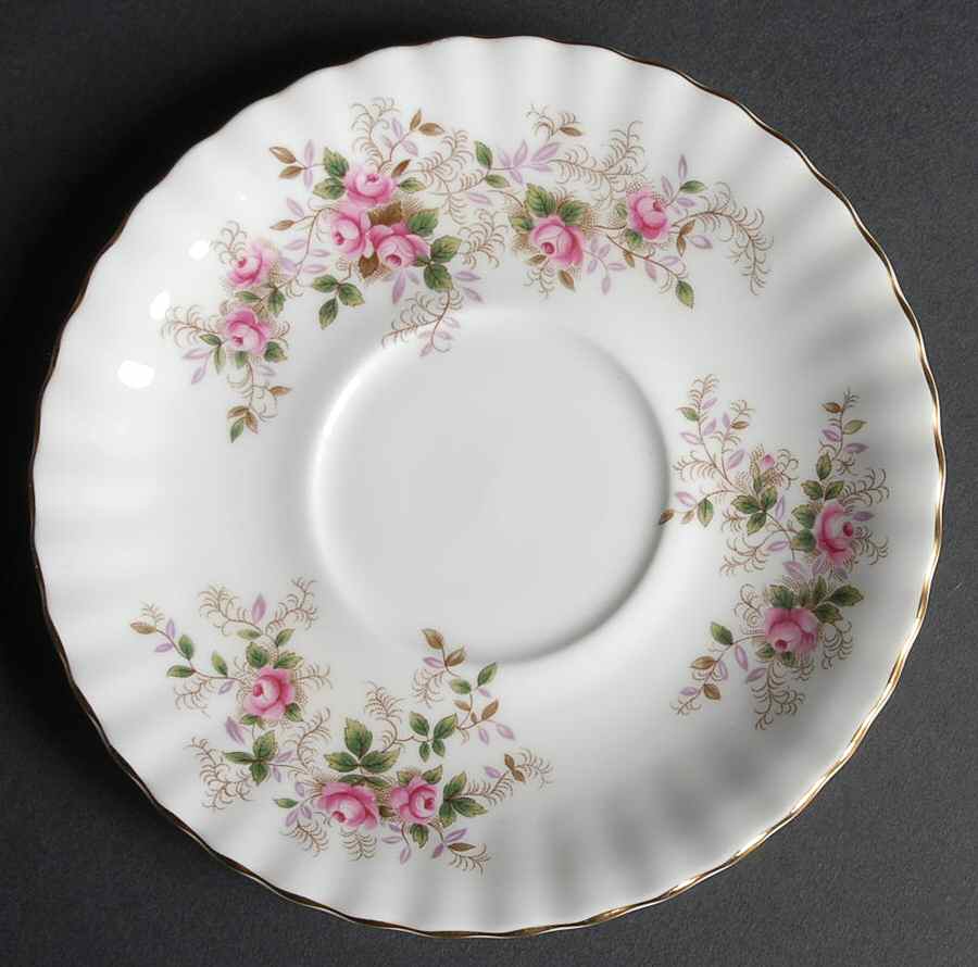 Lavender Rose Saucer for Cream Soup Bowl by Royal Albert-1
