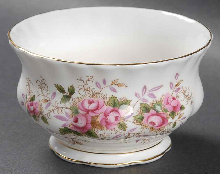 Lavender Rose Mini Open Sugar Bowl by Royal Albert-1