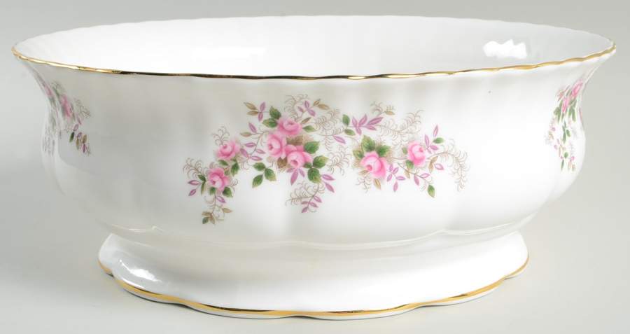 Lavender Rose 10" Large Salad Serving Bowl by Royal Albert-1