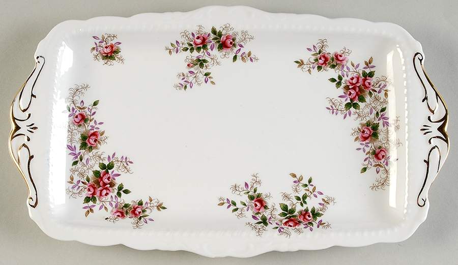 Lavender Rose Large Sandwich Tray by Royal Albert-1