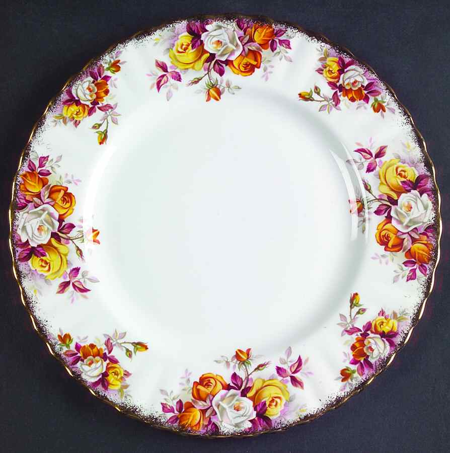 Lenora Salad Plate by Royal Albert-1