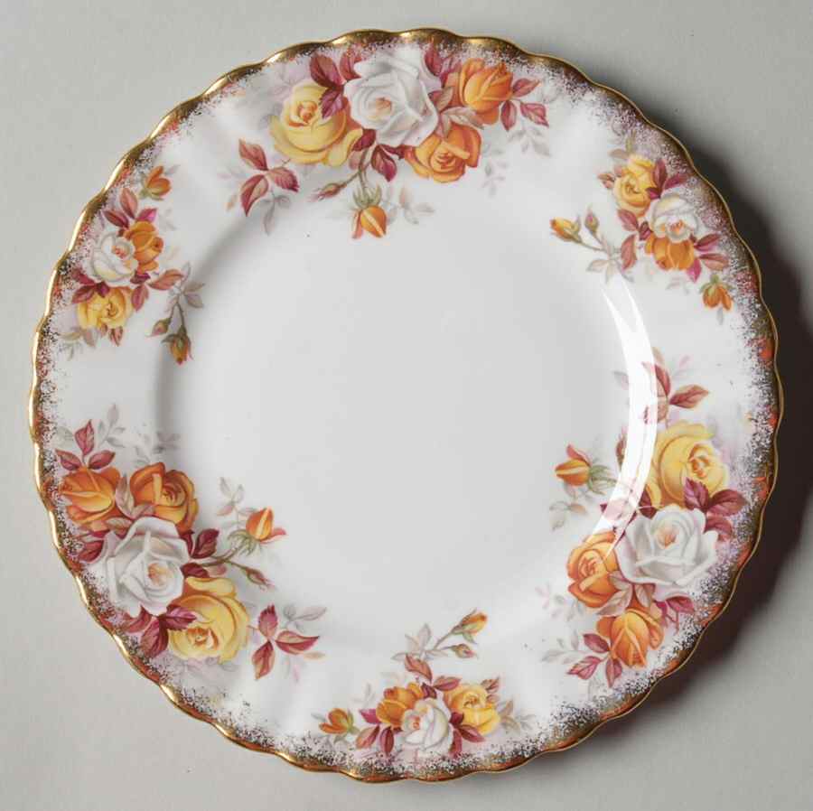 Lenora Bread & Butter Plate by Royal Albert-1