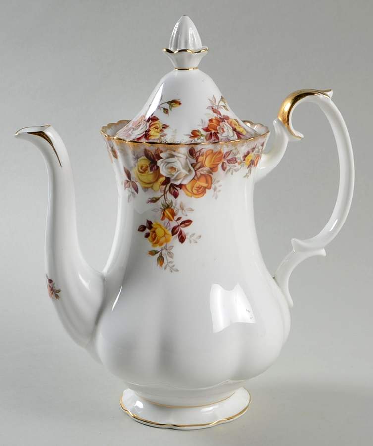 Lenora Small Coffee Pot & Lid by Royal Albert-1