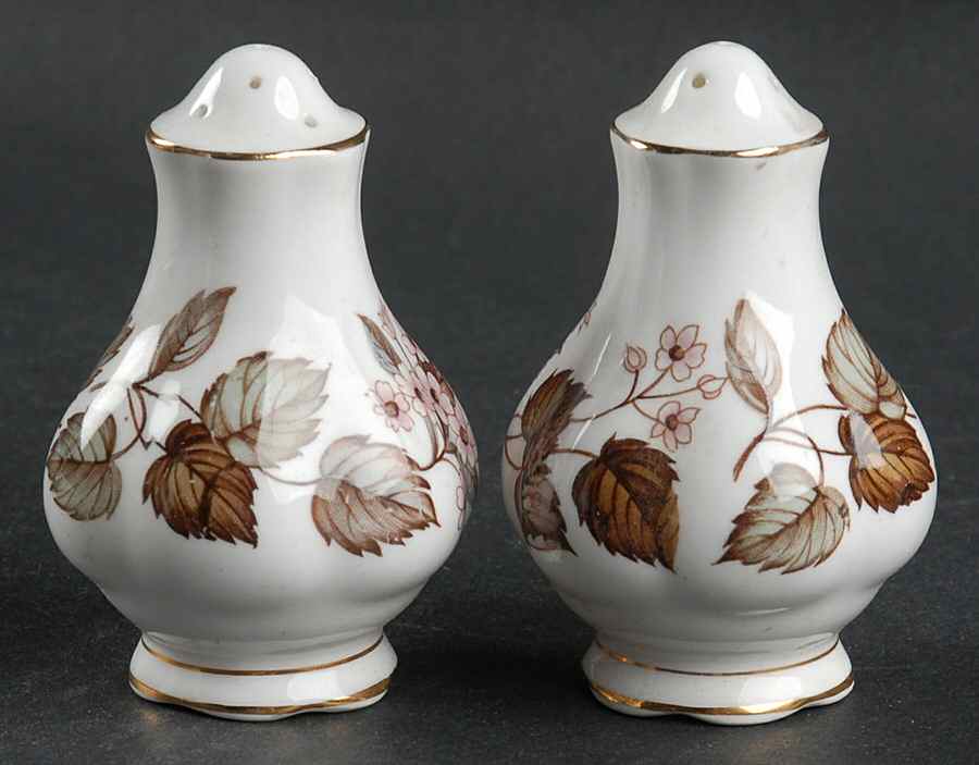 Linden Lea (Montrose) Salt & Pepper Set by Royal Albert-1