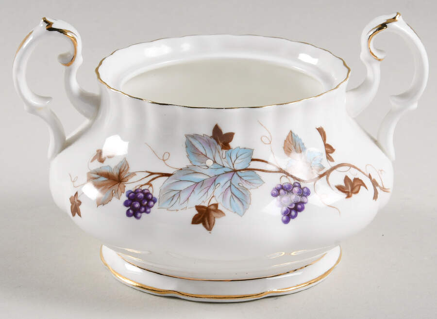 Lorraine Sugar Bowl No Lid by Royal Albert-1