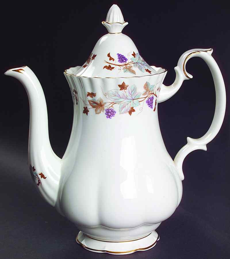 Lorraine Coffee Pot & Lid by Royal Albert-1