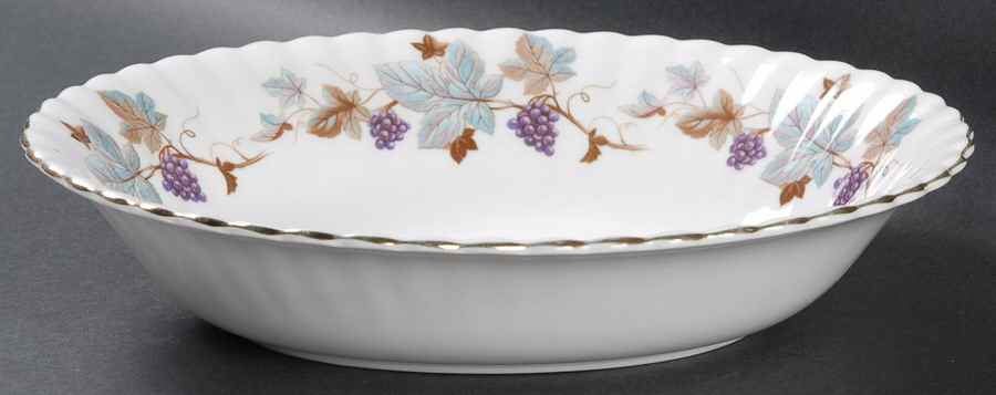 Lorraine 9" Oval Vegetable Bowl by Royal Albert-1