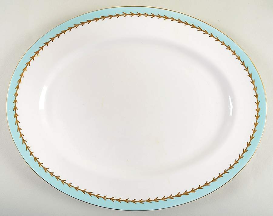 Lucerne 15" Oval Serving Platter by Royal Albert-1