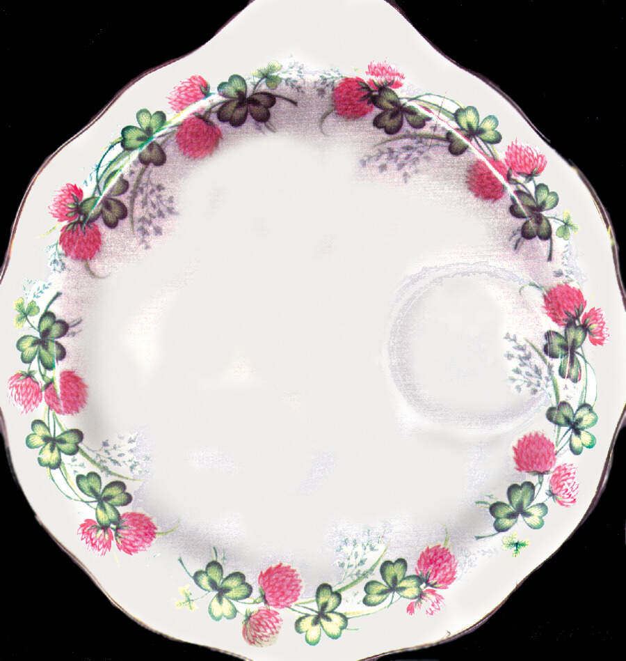 Lucky Clover Snack Plate by Royal Albert-1