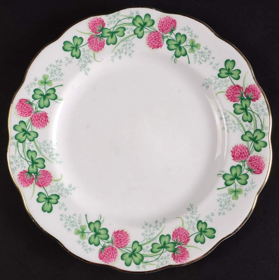 Lucky Clover Salad Plate by Royal Albert-1