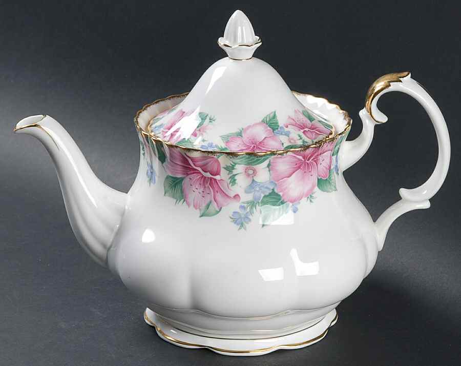Lydia Teapot & Lid by Royal Albert-1