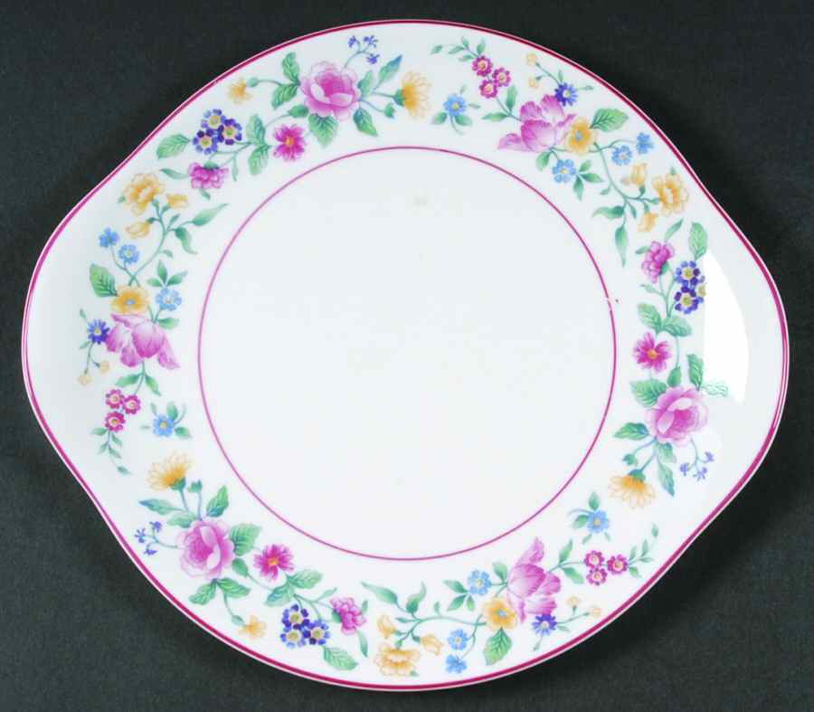 Marguerite Handled Cake Plate by Royal Albert-1