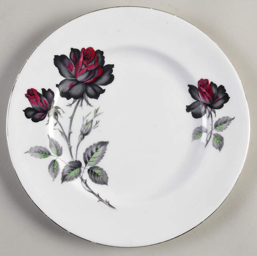 Masquerade Salad Plate by Royal Albert-1