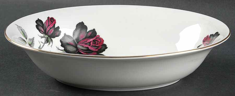 Masquerade 9" Oval Vegetable Bowl by Royal Albert-1