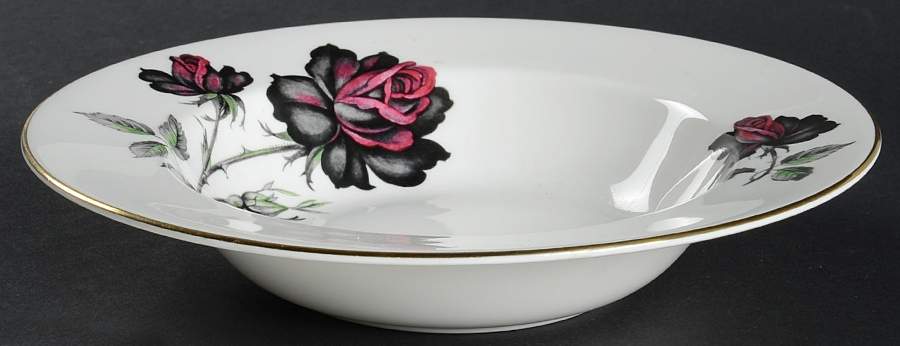 Masquerade Rim Soup Bowl by Royal Albert-1