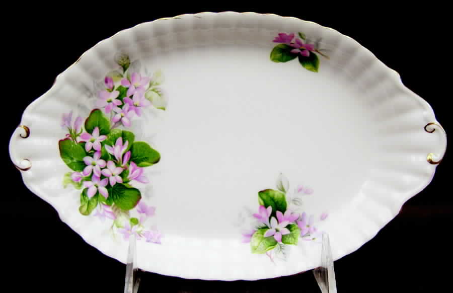 Mayflower Tray for Creamer & Sugar with Lid by Royal Albert-1