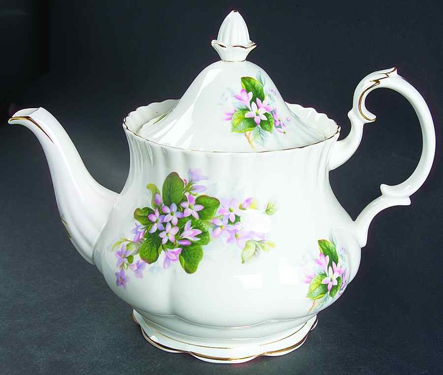 Mayflower Teapot & Lid by Royal Albert-1