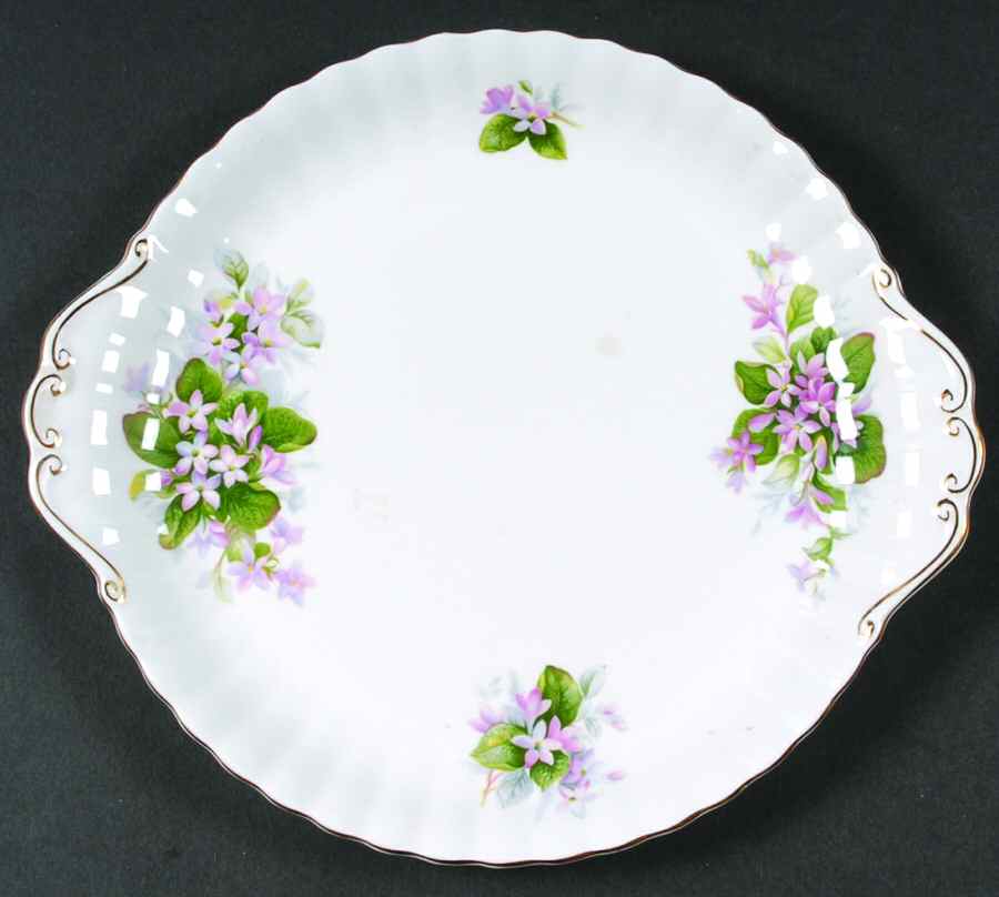 Mayflower Handled Cake Plate by Royal Albert-1