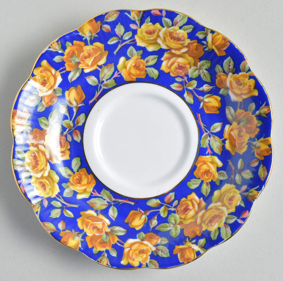 Merrie England Series Saucer for Footed Cup by Royal Albert-1