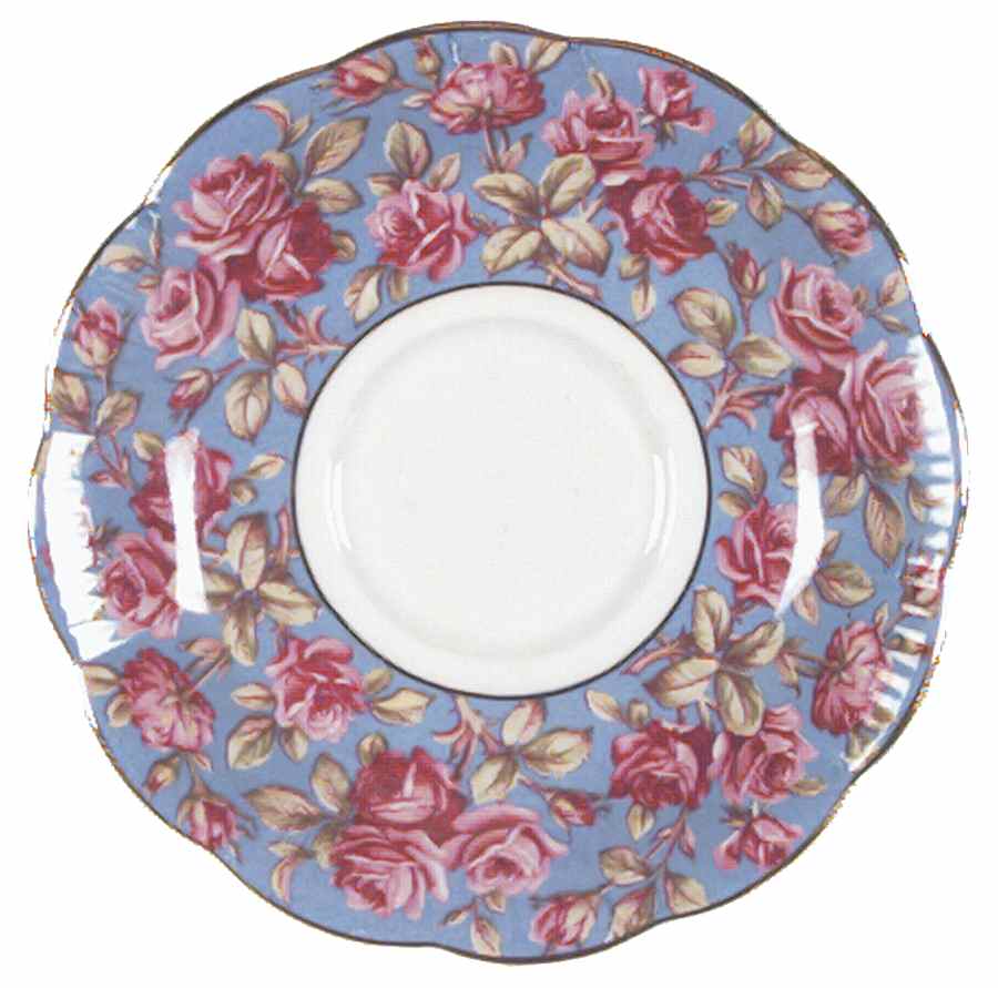 Merrie England Series Saucer for Footed Cup by Royal Albert-1