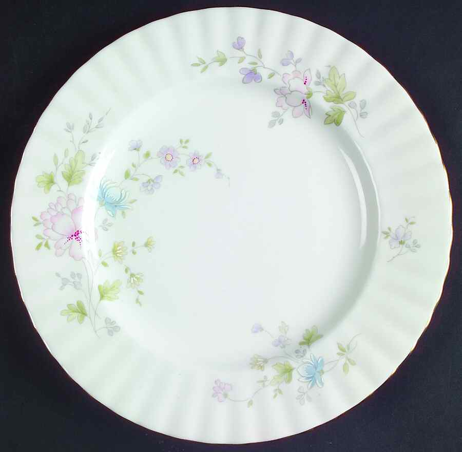 Meadow Flower Salad Plate by Royal Albert-1