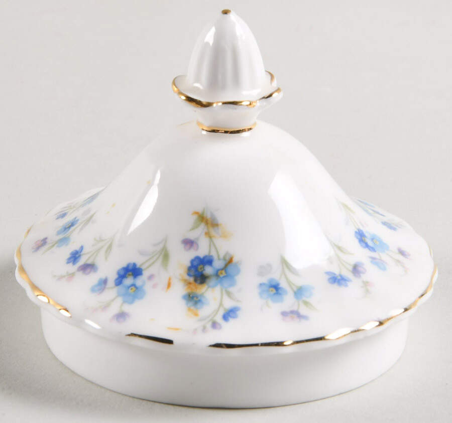 Memory Lane Lid for Sugar Bowl by Royal Albert-1