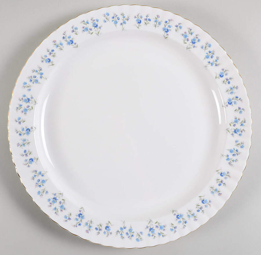 Memory Lane 13" Chop Plate (Round Platter) by Royal Albert-1