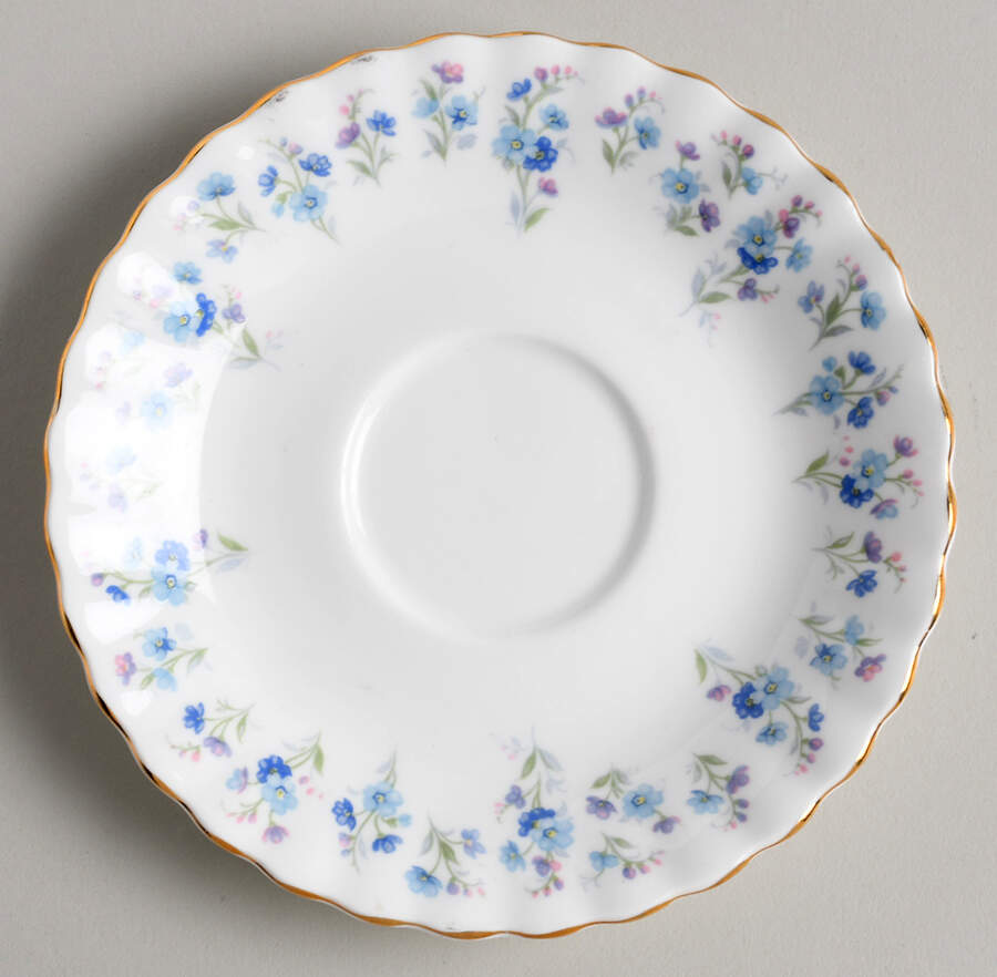 Memory Lane Saucer for Footed Cup by Royal Albert-1