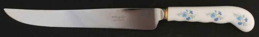 Memory Lane Cake Knife/Server with Stainless Blade by Royal Albert-1