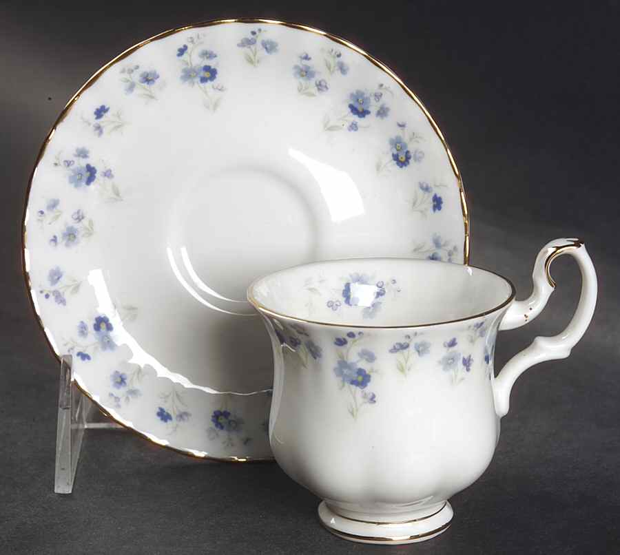 Memory Lane Mocha Cup & Saucer Set by Royal Albert-1