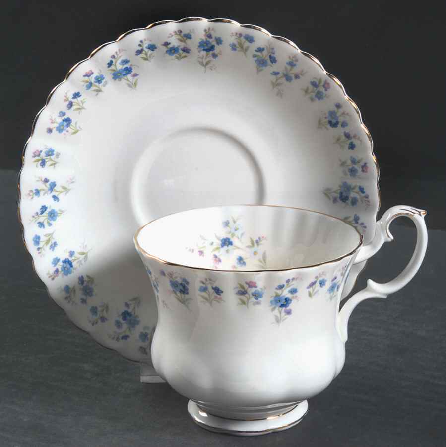 Memory Lane Oversized Cup & Saucer Set by Royal Albert-1