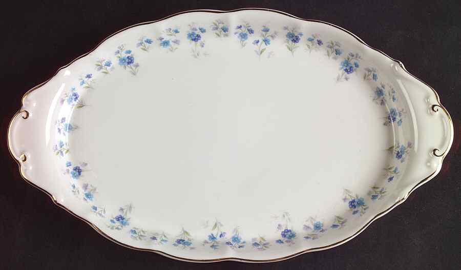 Memory Lane Tray for Creamer & Sugar with Lid by Royal Albert-1