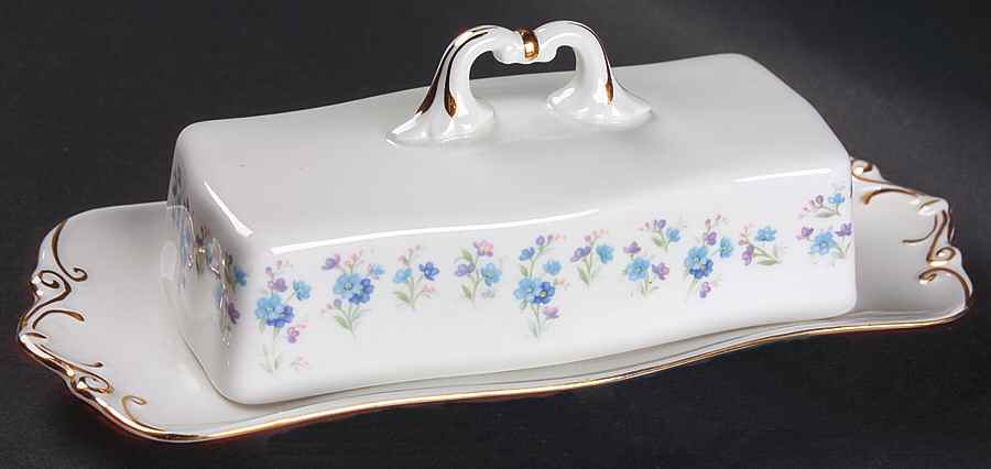 Memory Lane 1/4 Lb Covered Butter by Royal Albert-1